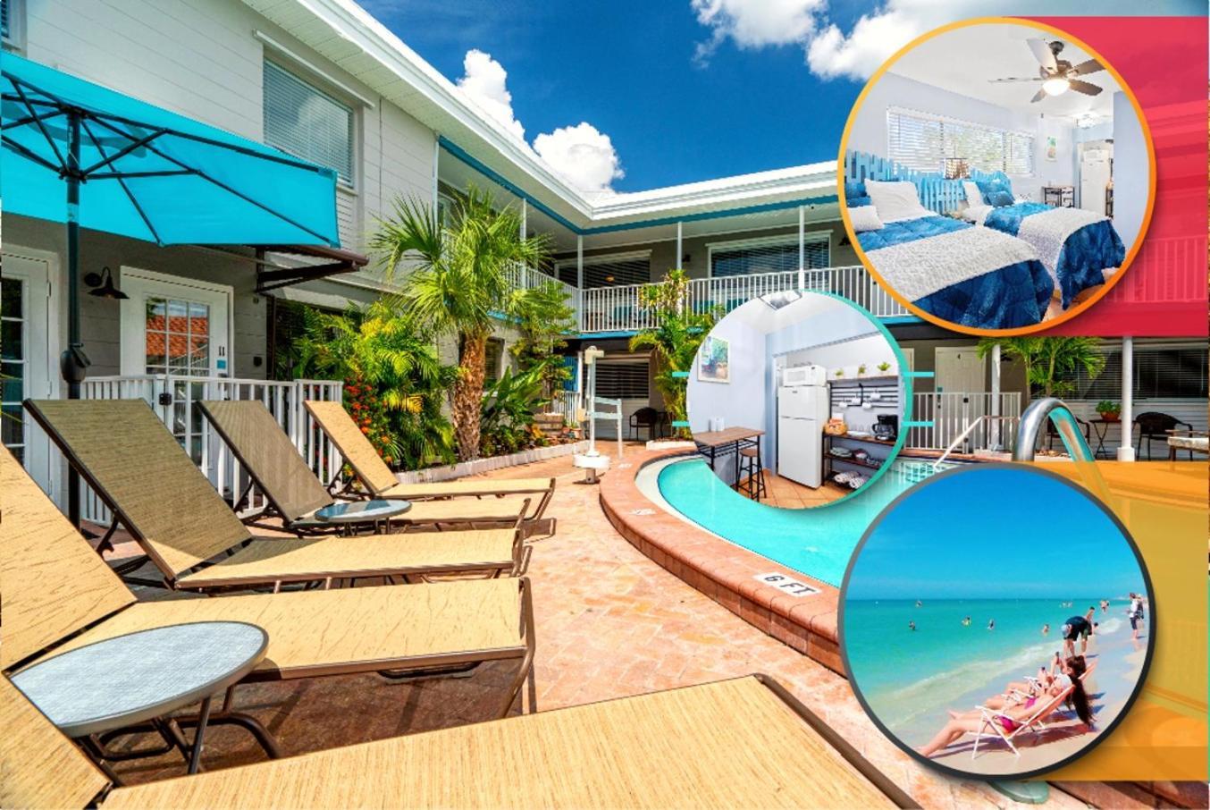 Boutique Beach Retreat St. Pete Beach Exterior foto